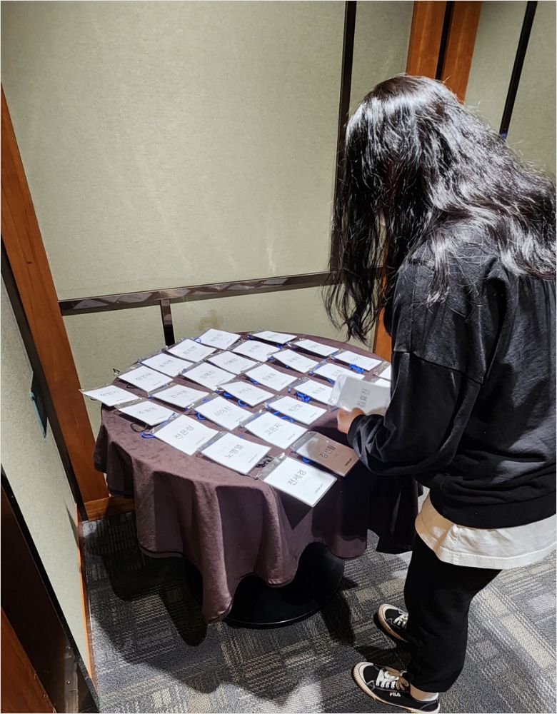 선발대는 세팅 중~